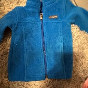 Columbia Blue Fleece Jacket for Toddlers